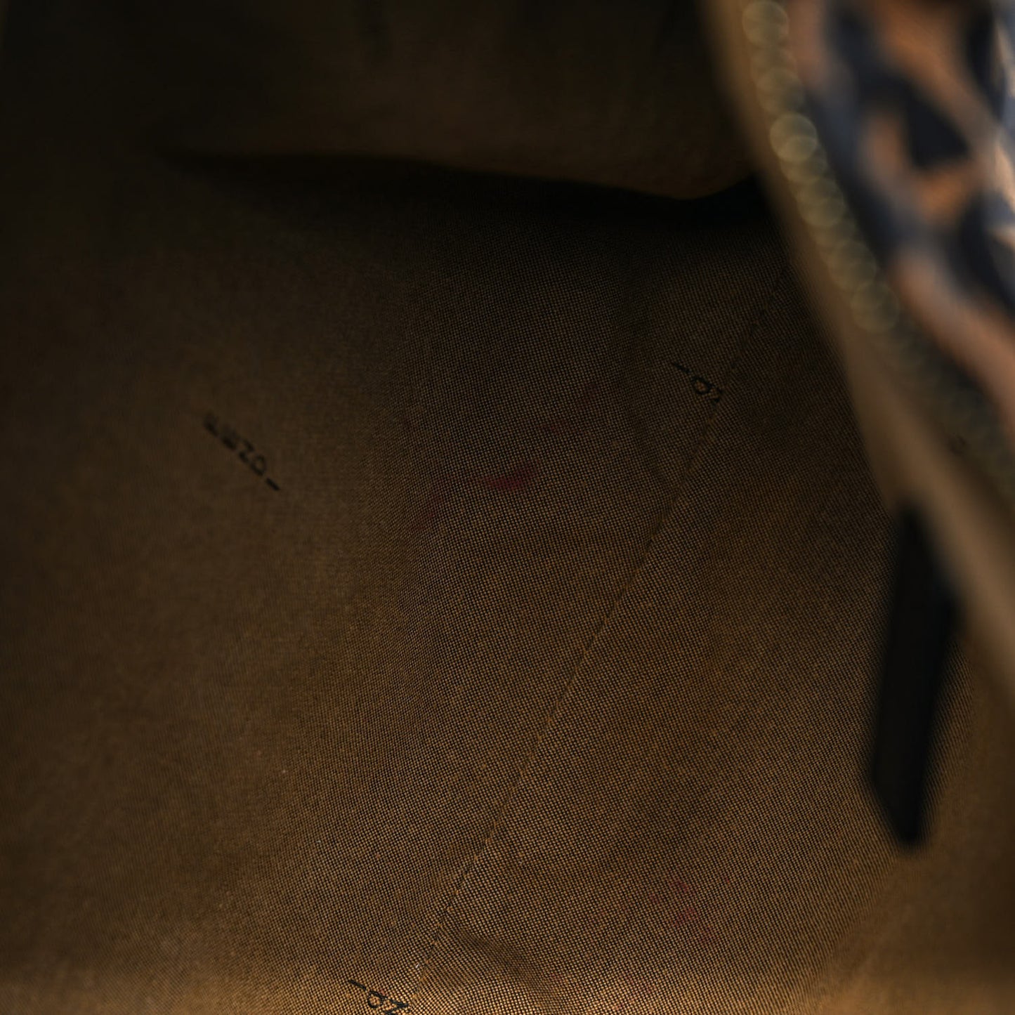 Jacquard Leopard Print Chef Hobo Tobacco