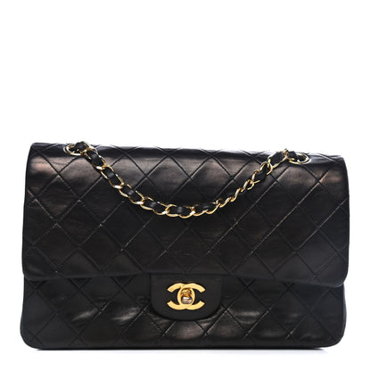 Chanel Lambskin Quilted Small Double Flap Black 1 of 4