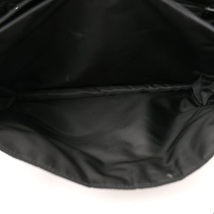 Prada Re-Nylon Vitello Padded Large Flap Shoulder Bag Black 7 of 13