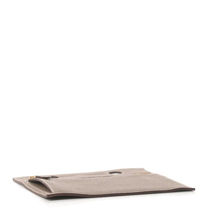 Hermes Togo Backpocket Pouch 30 Etoupe 4 of 8
