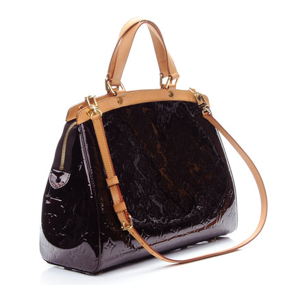 Louis Vuitton Vernis Brea GM Amarante 3 of 7