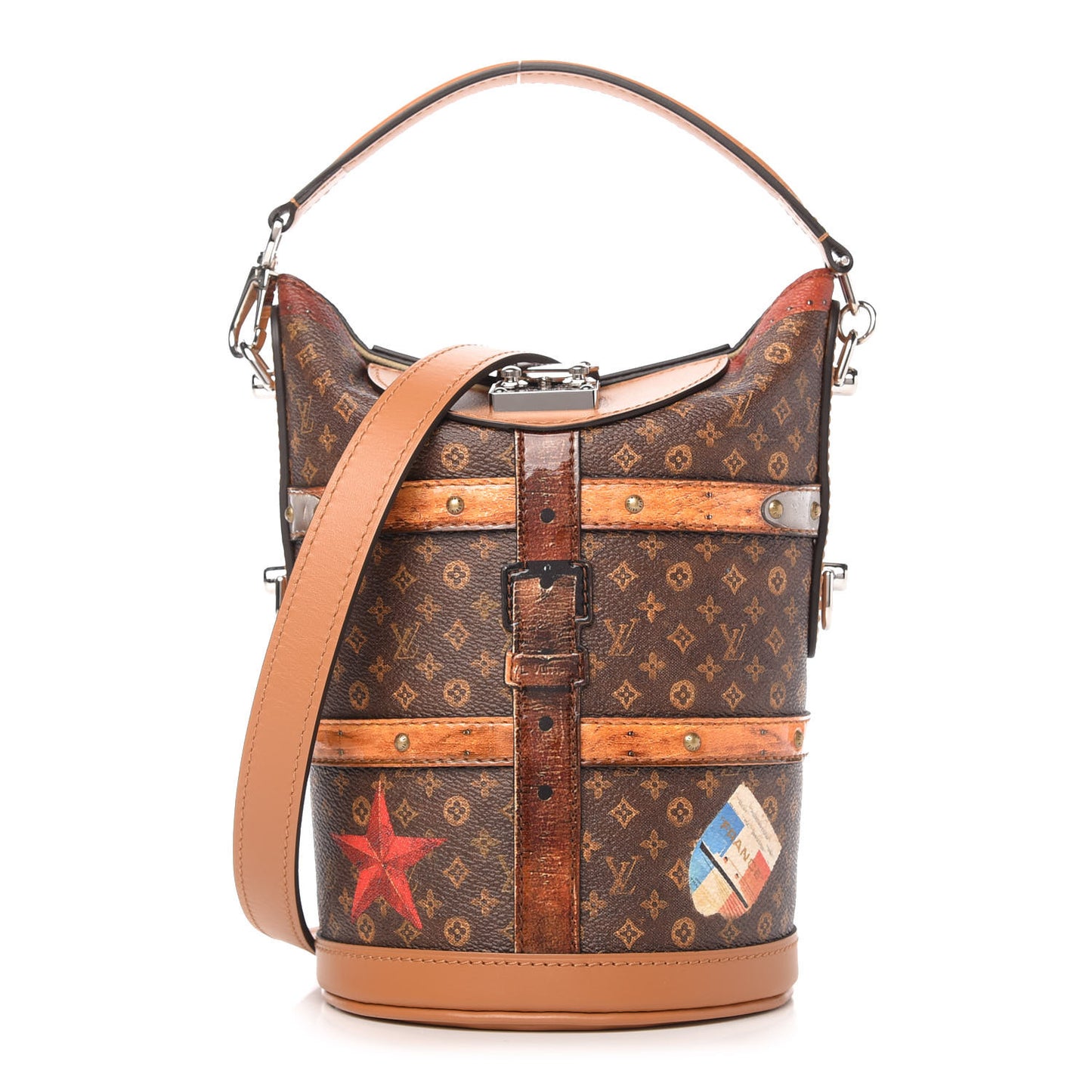 Transformed Monogram Time Trunk Duffle Bag