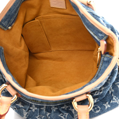Louis Vuitton Denim Neo Cabby MM Blue 5 of 12