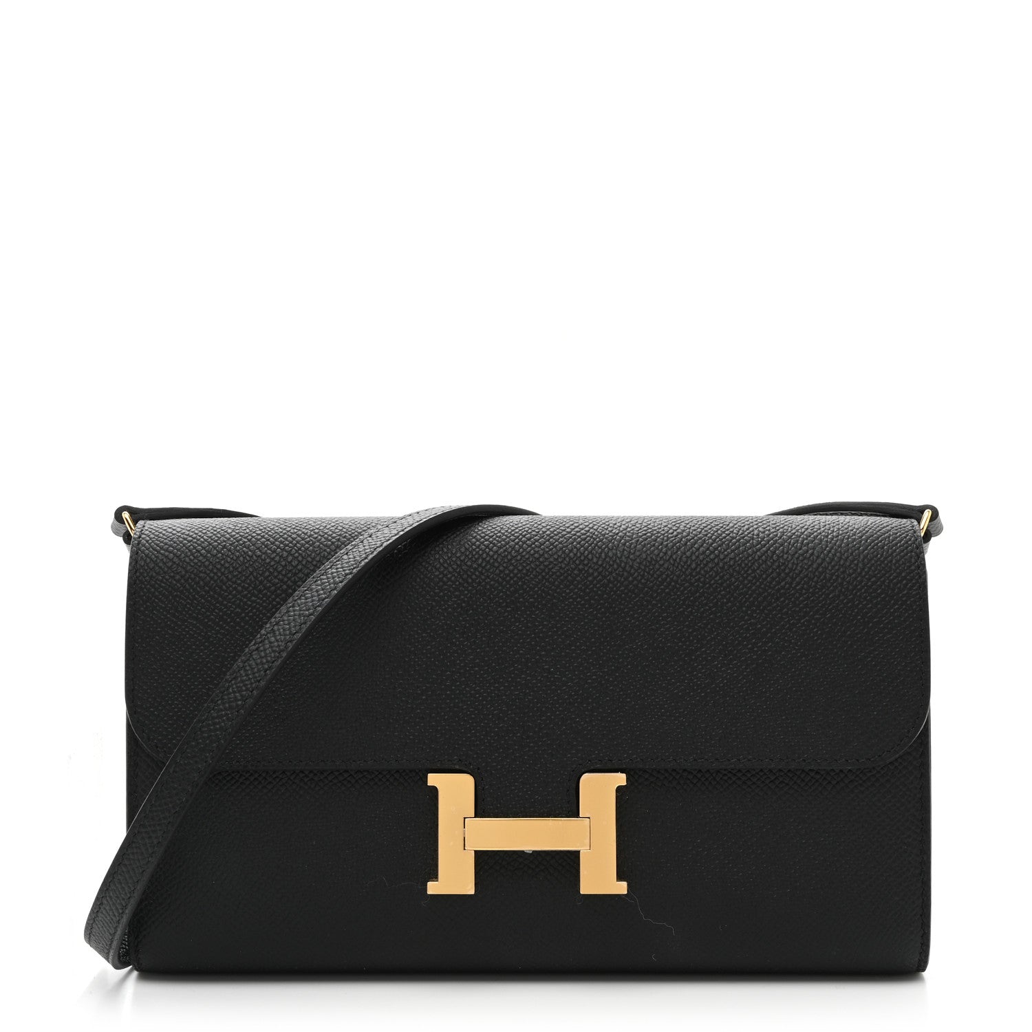 Hermes Epsom Constance Wallet To Go Black 1 of 11