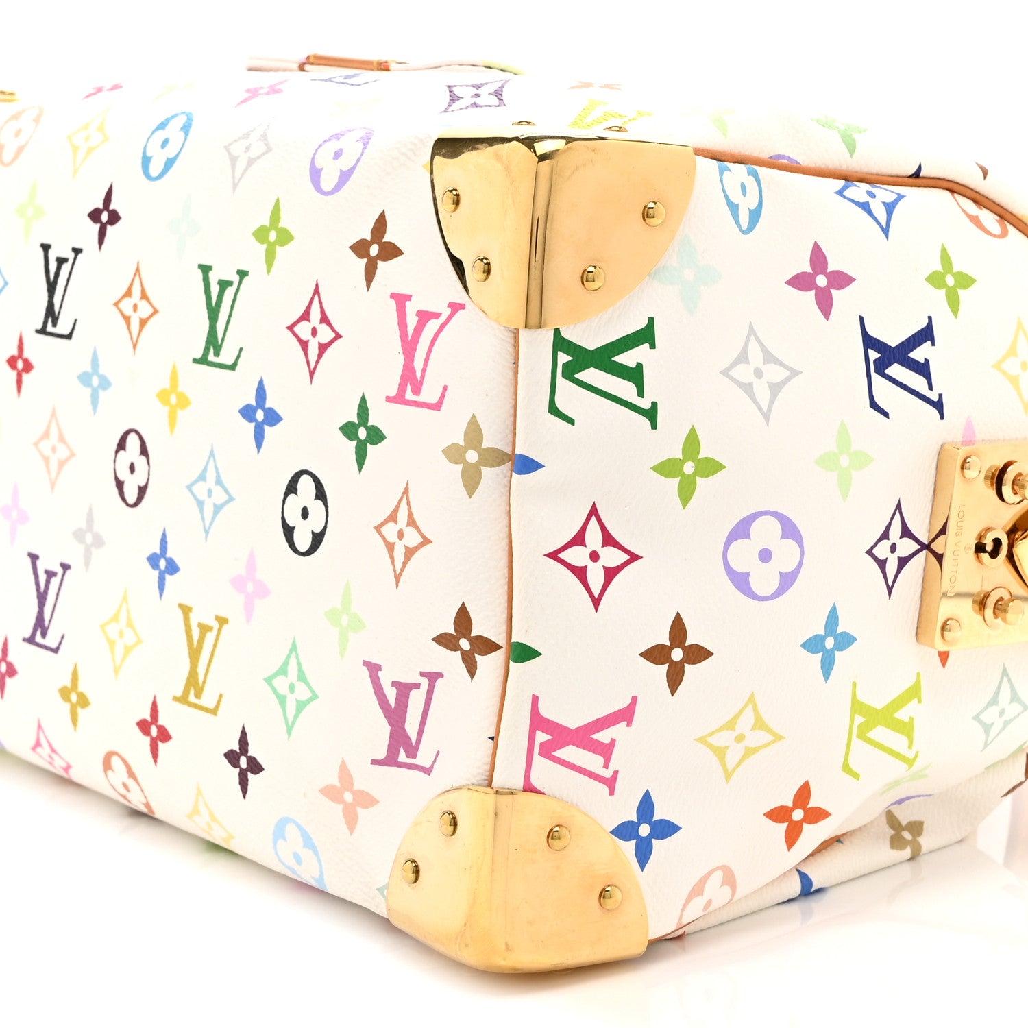 Louis Vuitton Monogram Multicolor Speedy 30 White 18 of 19