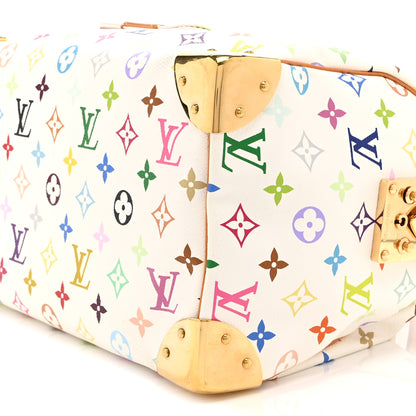 Louis Vuitton Monogram Multicolor Speedy 30 White 18 of 19