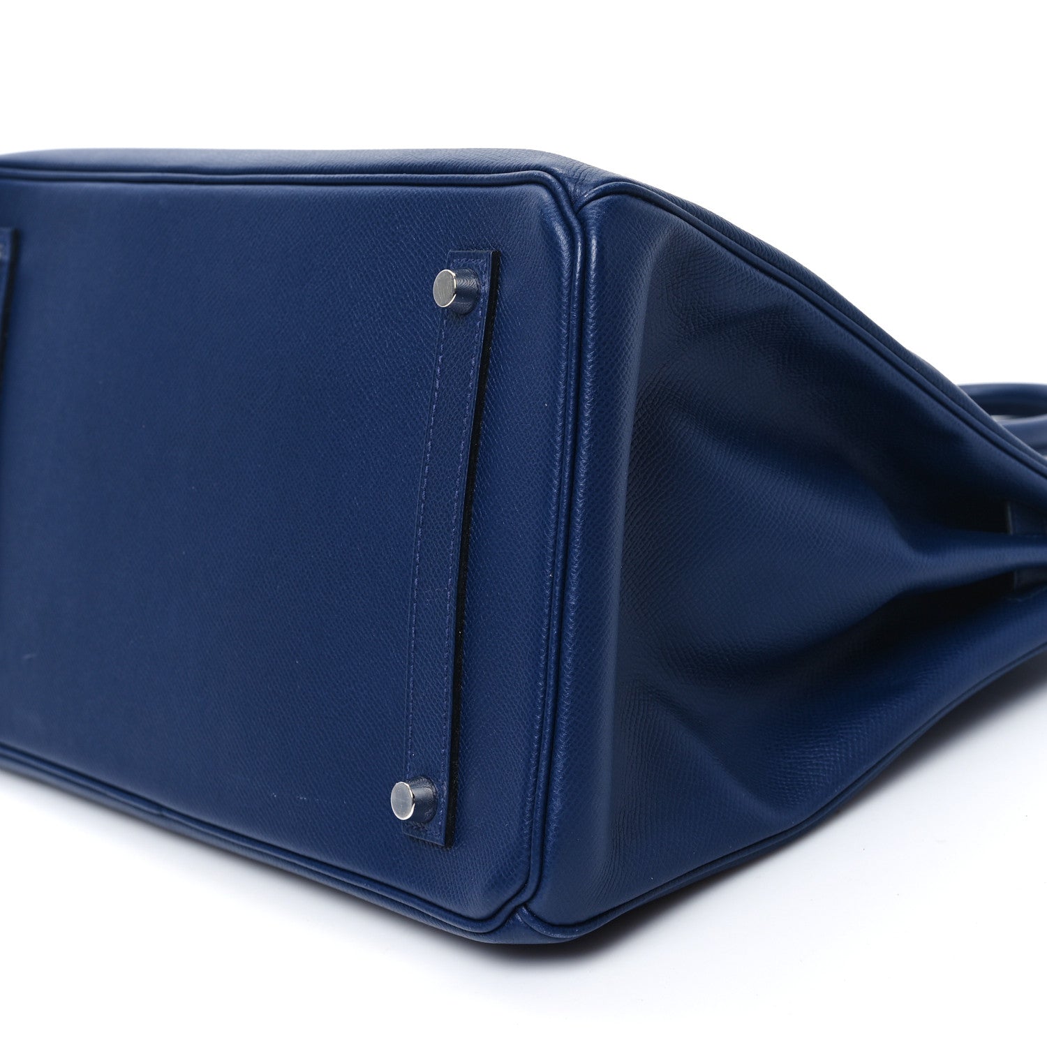 Hermes Epsom Birkin 35 Bleu Saphir 10 of 11