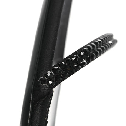 Saint Laurent Satin Crystal Opyum 110 Sandals 42 Black 11 of 11