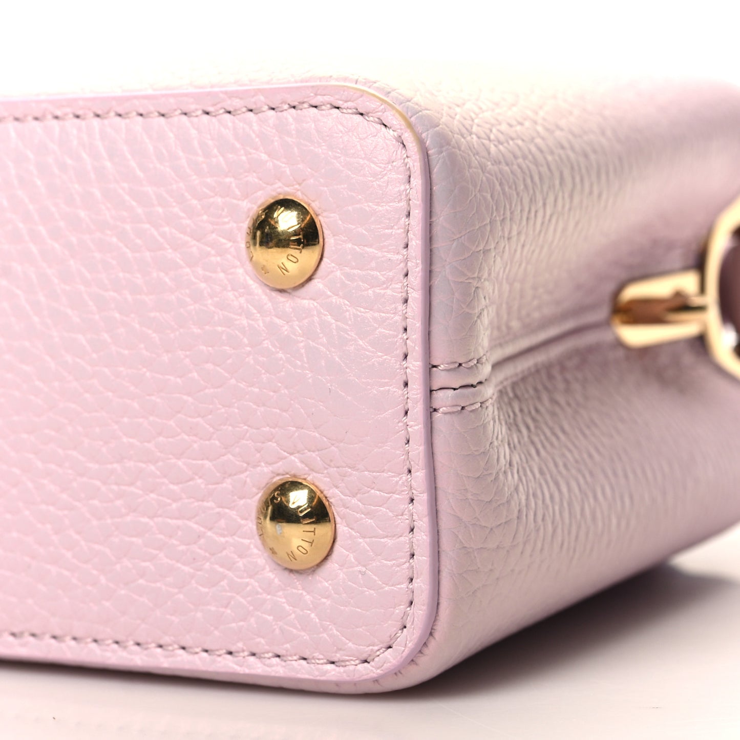 Taurillon LV Ski Capucines Mini Pearly Lilac