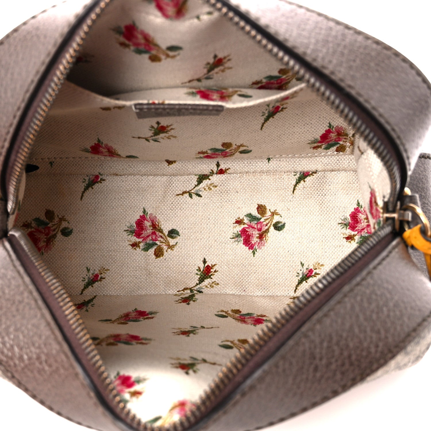 Gucci GG Supreme Monogram Web Neo Vintage Shoulder Bag Beige New Acero Crop 5 of 11