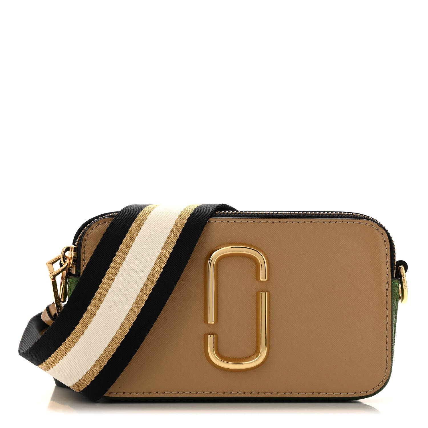 Marc Jacobs Saffiano Small Snapshot Camera Bag Sand Castle Multicolor 1 of 14