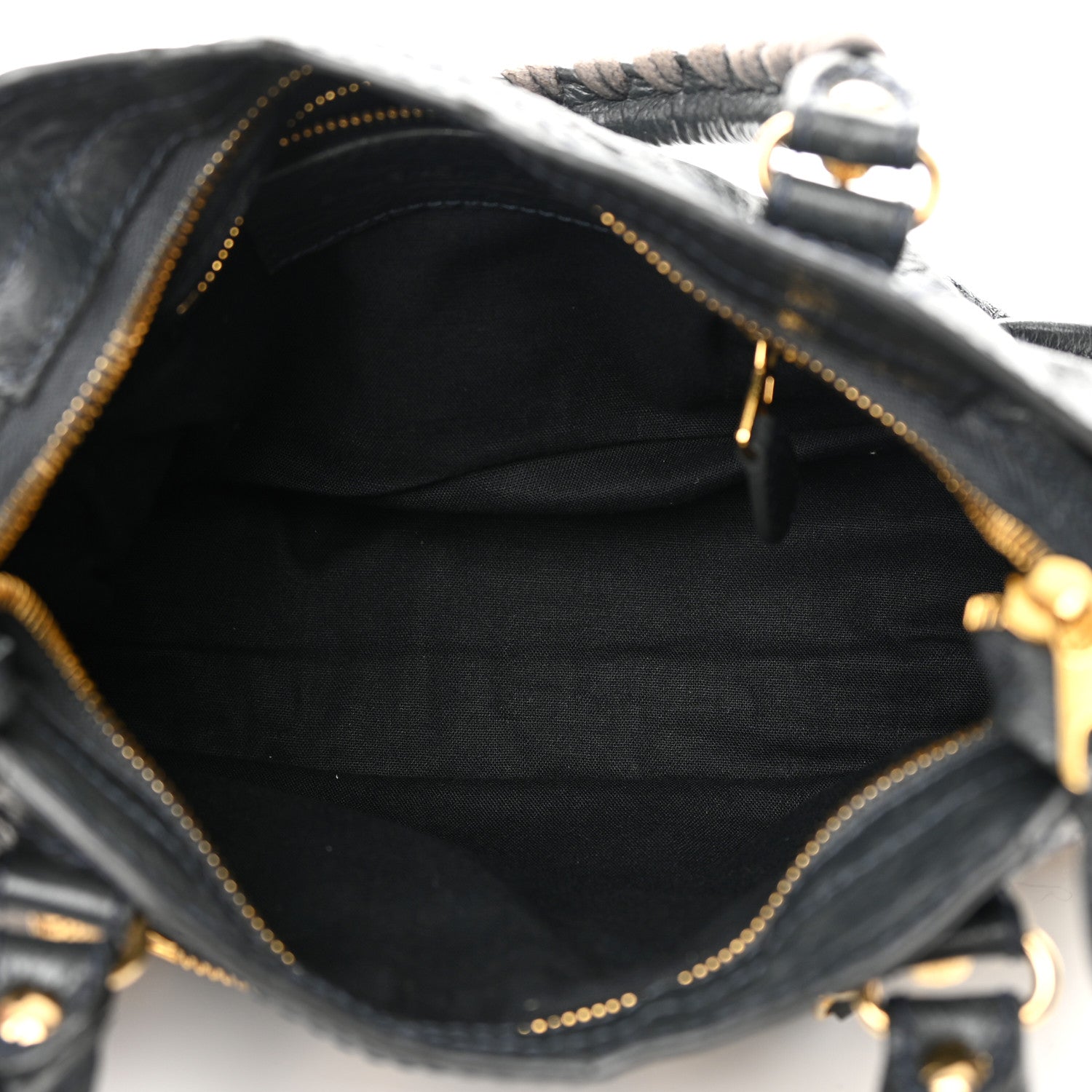 Balenciaga Agneau Giant 12 Gold Hardware Mini City Anthracite 5 of 21