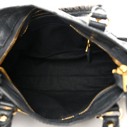 Balenciaga Agneau Giant 12 Gold Hardware Mini City Anthracite 5 of 21
