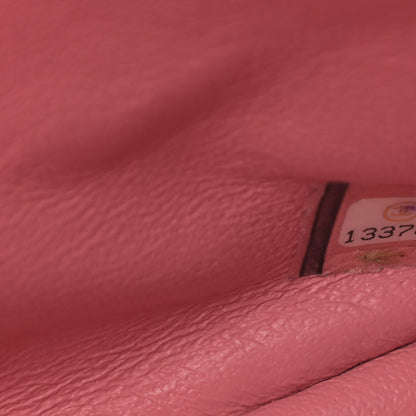 Chanel Patent Chevron Quilted Medium Single Flap Pink 7 of 9