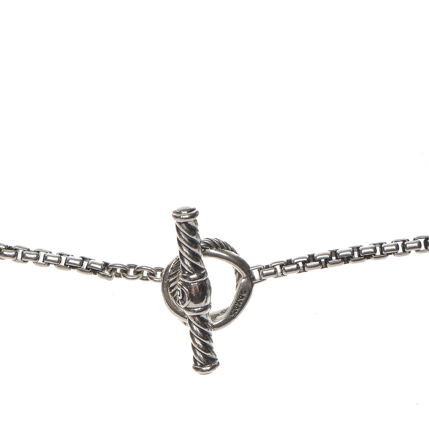 Sterling Silver Pearl Infinity Station Chain Necklace