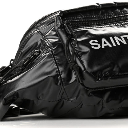 Saint Laurent Nylon Logo Ripstop Body Belt Bag Black 8 of 9