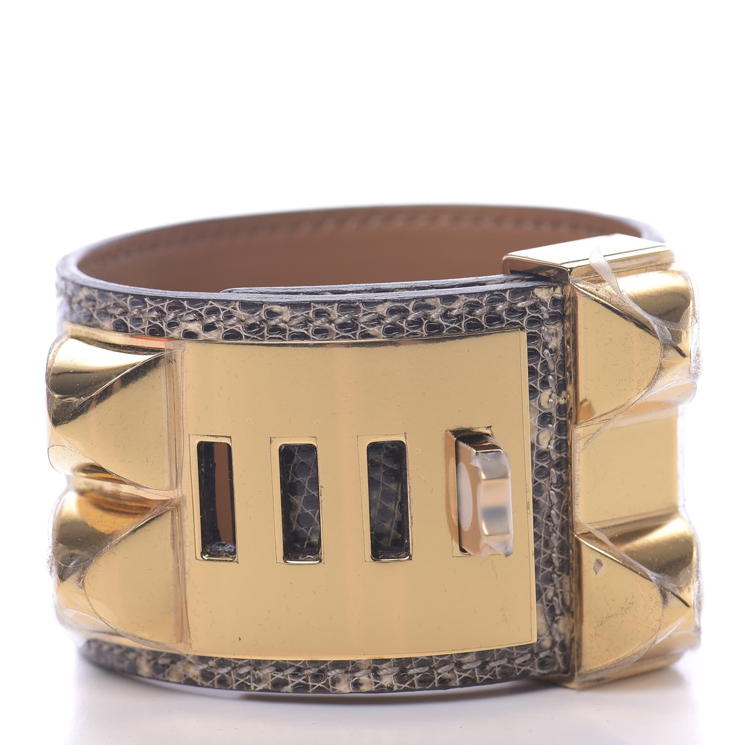 Hermes Lizard Collier De Chien CDC Bracelet S Ombre 3 of 6