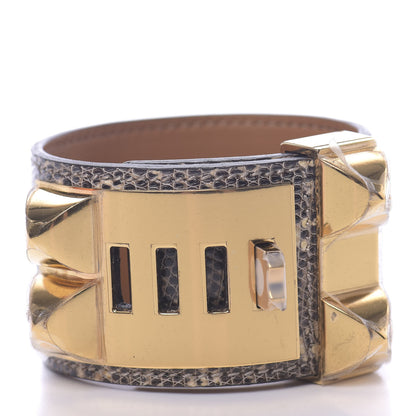 Hermes Lizard Collier De Chien CDC Bracelet S Ombre 3 of 6