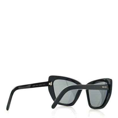 Prada Cat Eye Sunglasses SPR 08V Black 4 of 7