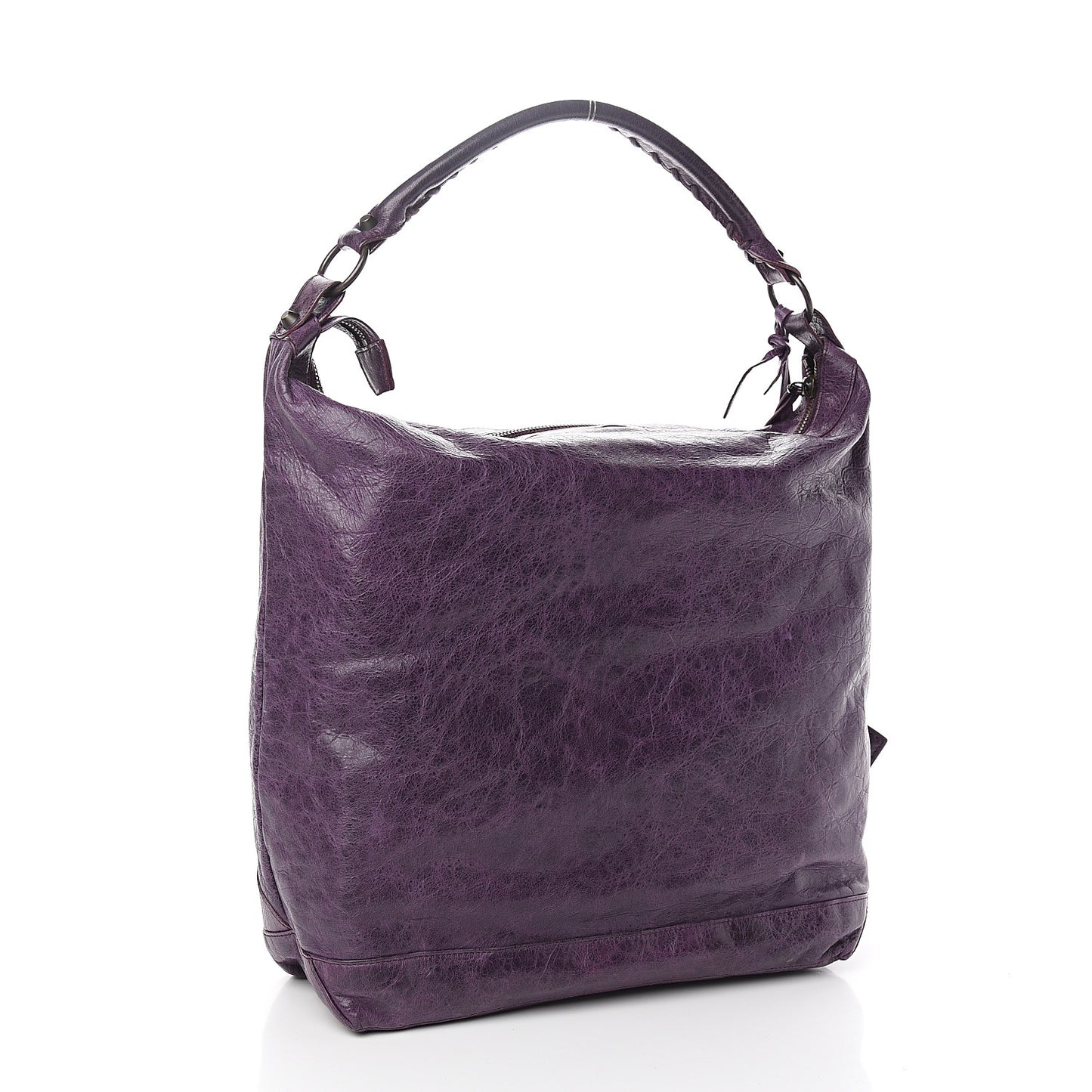 Agneau Classic Hardware Day Hobo Raisin