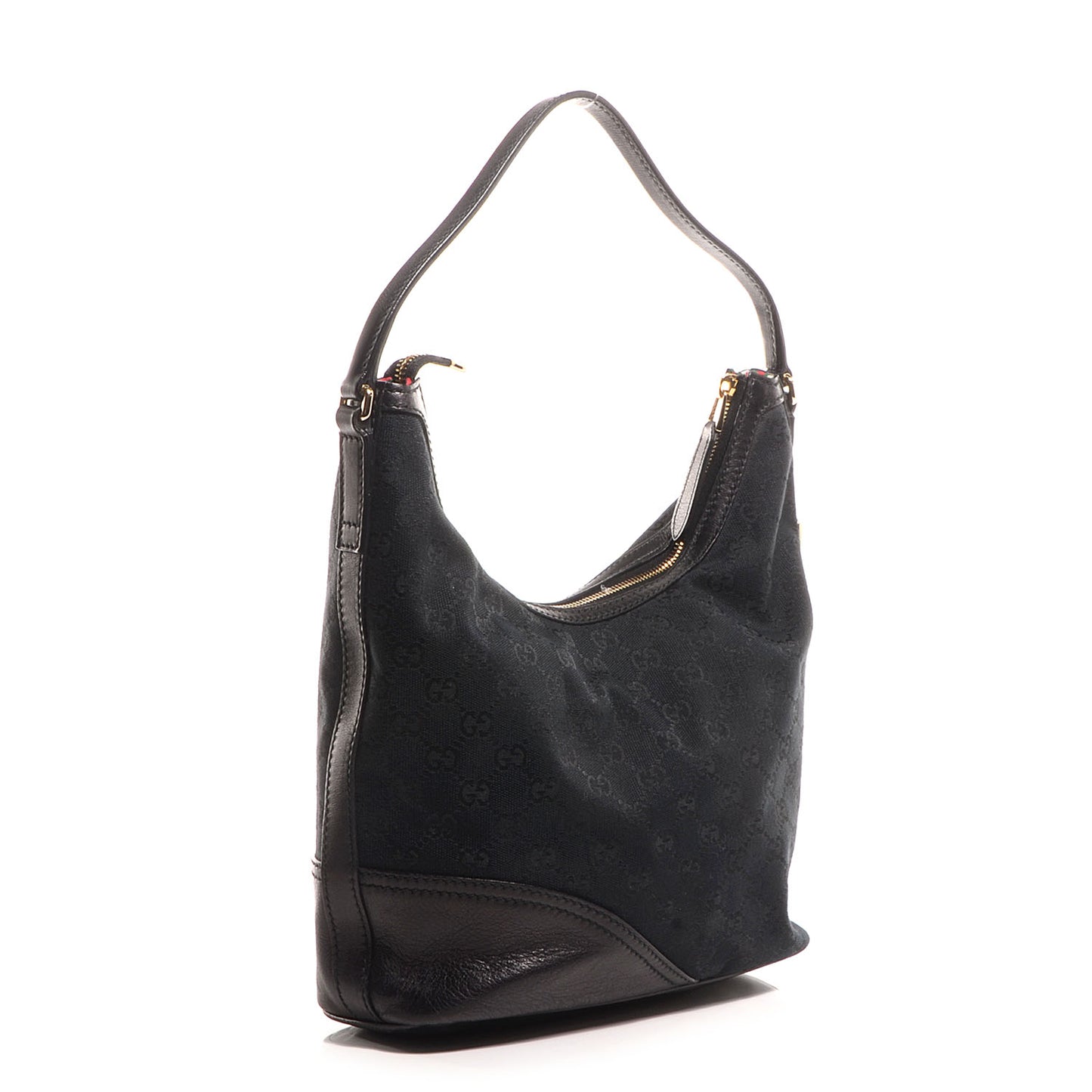 Monogram New Britt Shoulder Bag Black