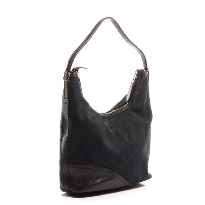 Gucci Monogram New Britt Shoulder Bag Black 3 of 8