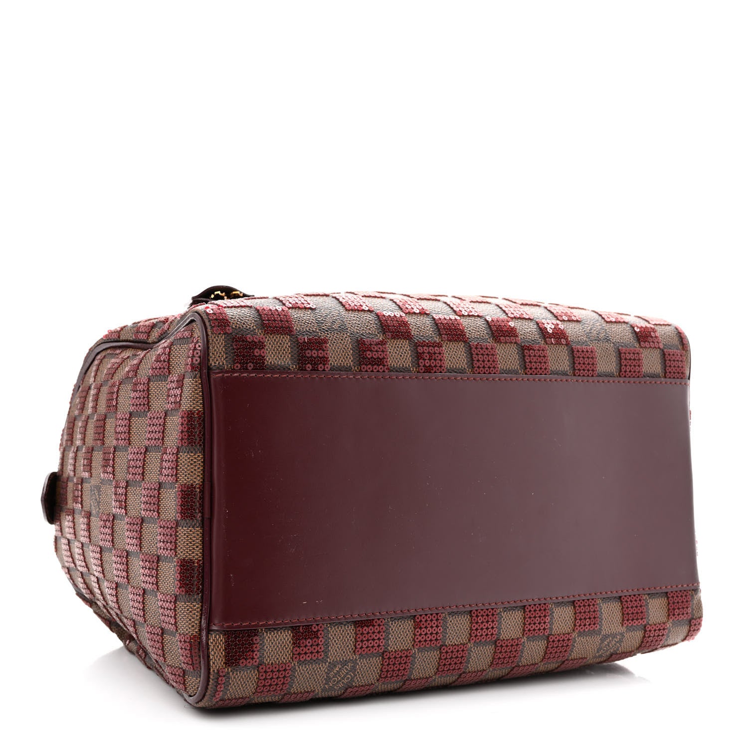Louis Vuitton Damier Paillettes Speedy 30 Rouge 4 of 10