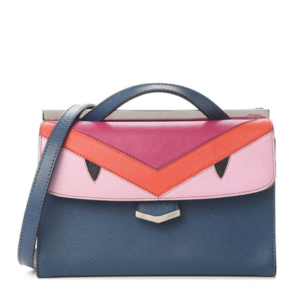 Fendi Vitello Elite Monster Mini Demi Jour Shoulder Bag Multicolor 1 of 18