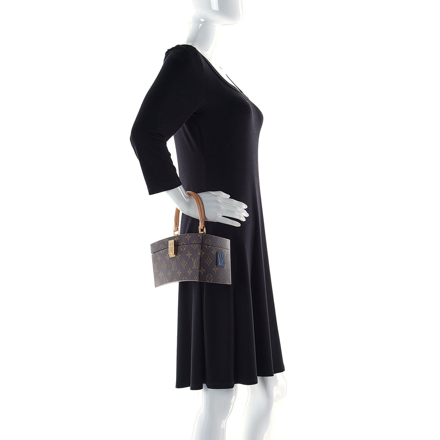 Louis Vuitton Monogram Iconoclasts Frank Gehry Twisted Box Bag 3 of 16
