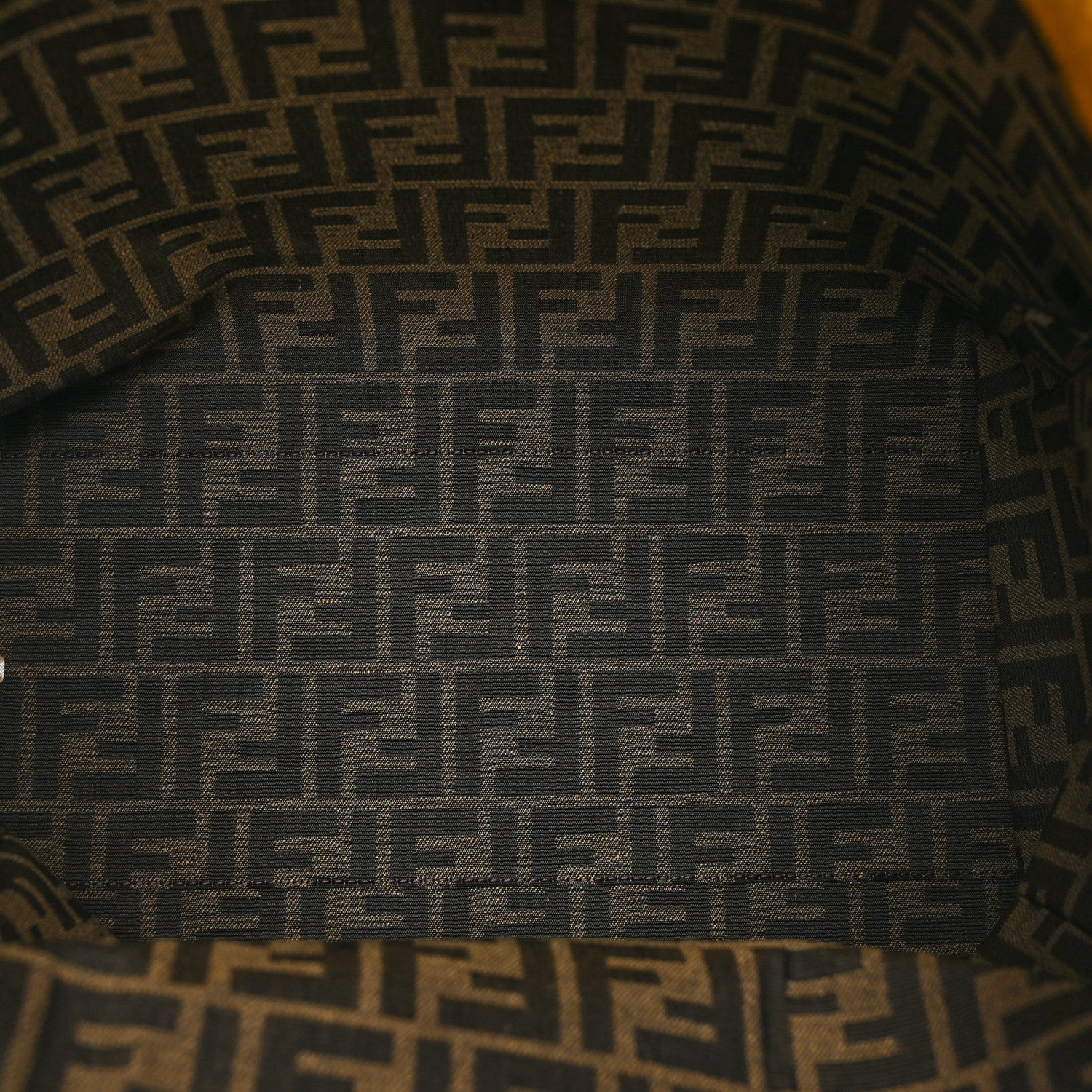 Fendi Crochet Vitello King Logo Plexiglass Medium Fendi Sunshine Shopper Tote Mimosa Panna 5 of 9