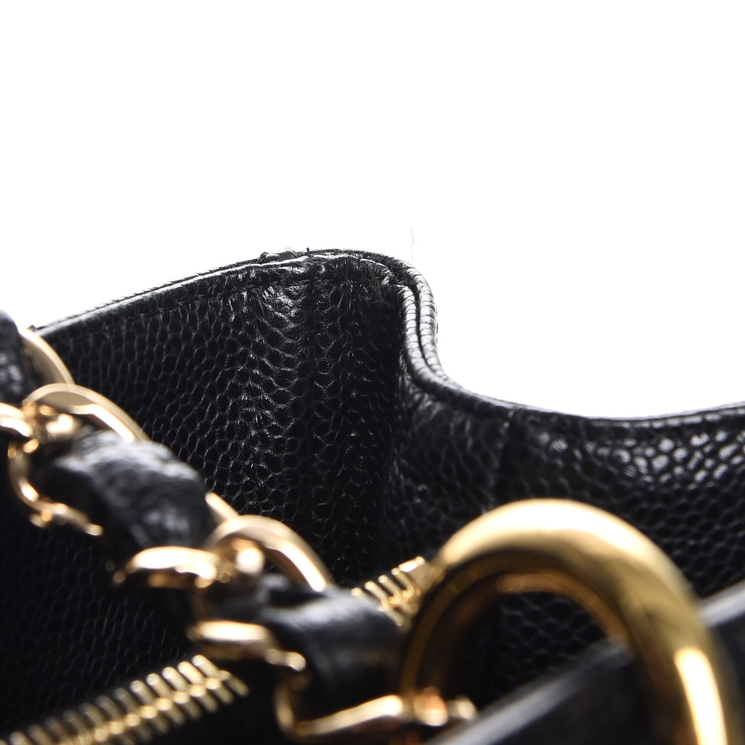 Chanel Caviar Quilted Grand Shopping Tote GST Black 11 of 11