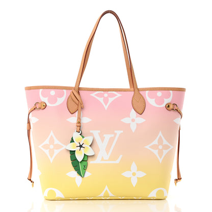 Louis Vuitton Monogram Giant By The Pool Neverfull MM Light Pink 3 of 14