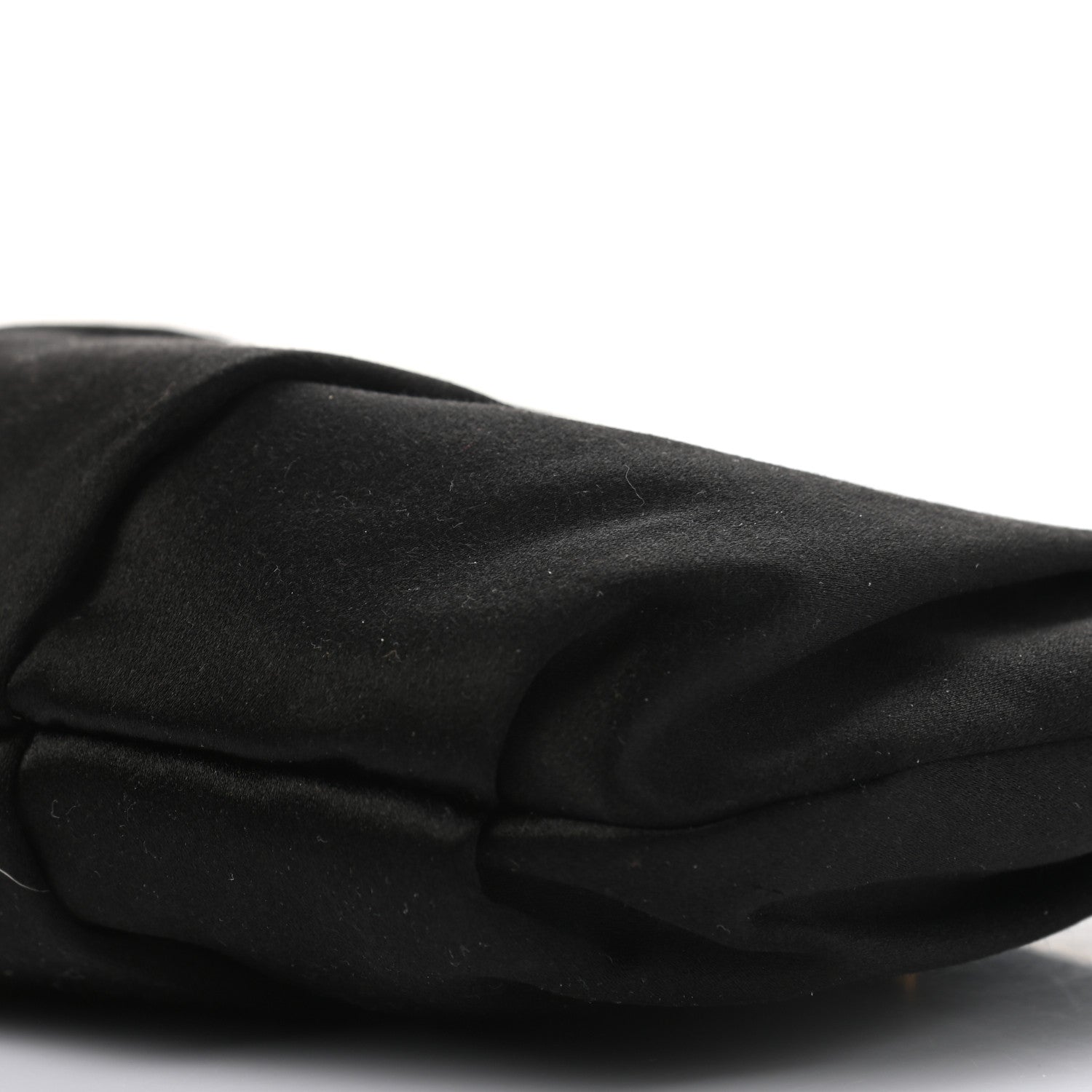 Prada Tessuto Nylon Bow Wristlet Black 9 of 9