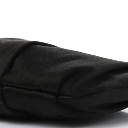 Prada Tessuto Nylon Bow Wristlet Black 9 of 9