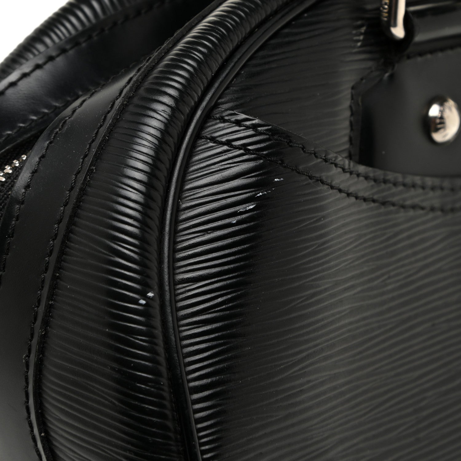 Louis Vuitton Epi Bowling Montaigne GM Black 16 of 32