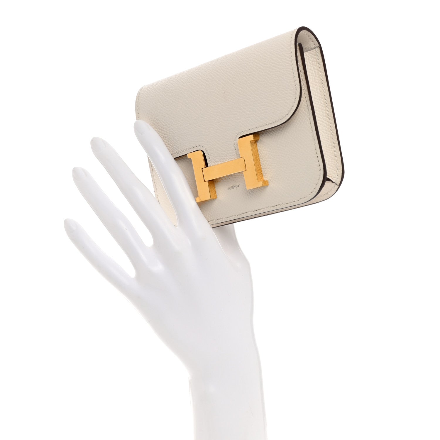 Hermes Epsom Constance Slim Wallet Nata 2 of 9