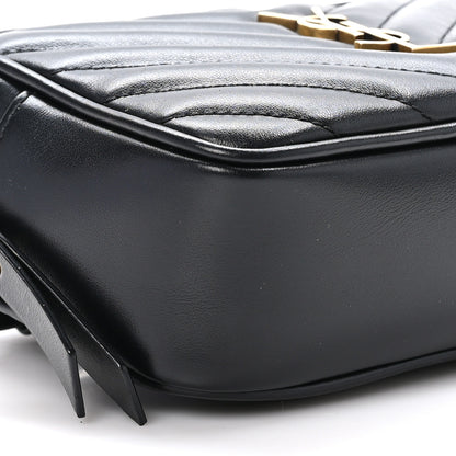Saint Laurent Calfskin Matelasse Monogram Lou Belt Bag Black 9 of 11