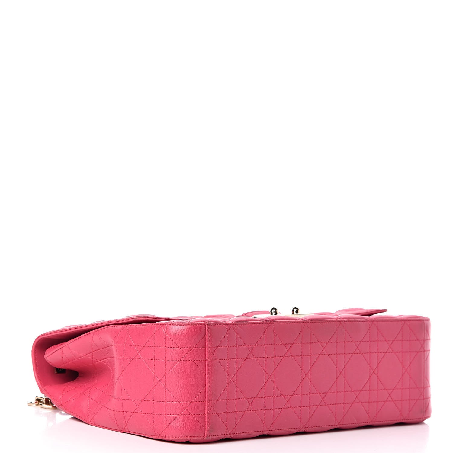Christian Dior Lambskin Cannage Large Miss Dior Flap Pink 4 of 14
