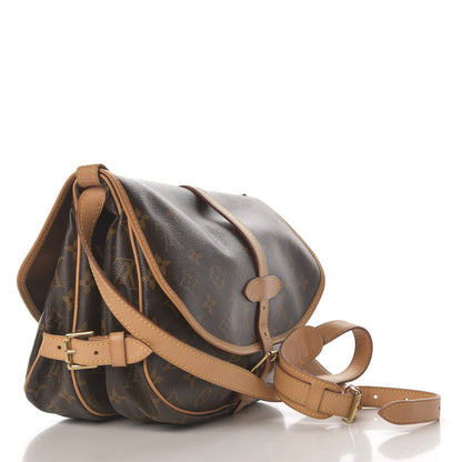 Louis Vuitton Monogram Saumur 30 3 of 10