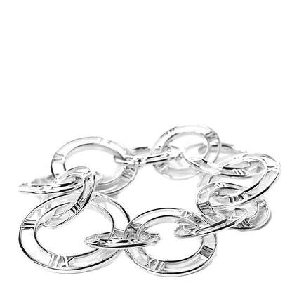 Tiffany Sterling Silver Atlas Link Bracelet 1 of 6