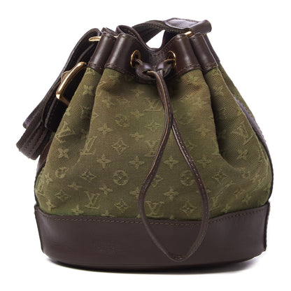 Louis Vuitton Mini Monogram Noelie Kaki 1 of 8