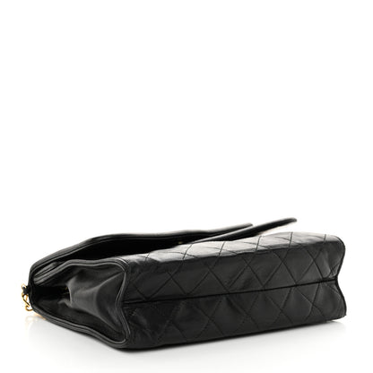 Chanel Quilted CC Tassel Flap Bag Black 4 of 14