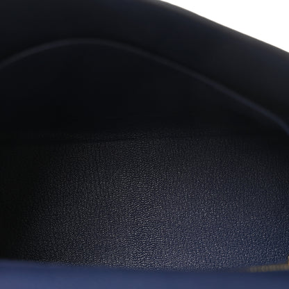 Hermes Togo Kelly Retourne 25 Bleu Saphir 5 of 10