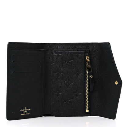 Louis Vuitton Empreinte Compact Curieuse Wallet Black 5 of 9