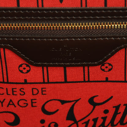 Louis Vuitton Damier Ebene Neverfull MM 6 of 7