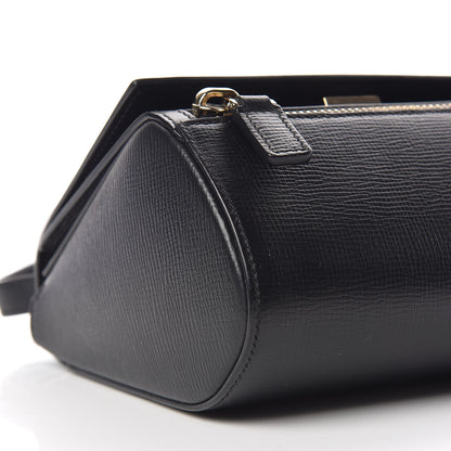 Givenchy Textured Calfskin Mini Pandora Box Crossbody Bag Black 8 of 9