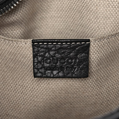 Gucci Pebbled Calfskin Studded Small Soho Disco Bag Black 6 of 13