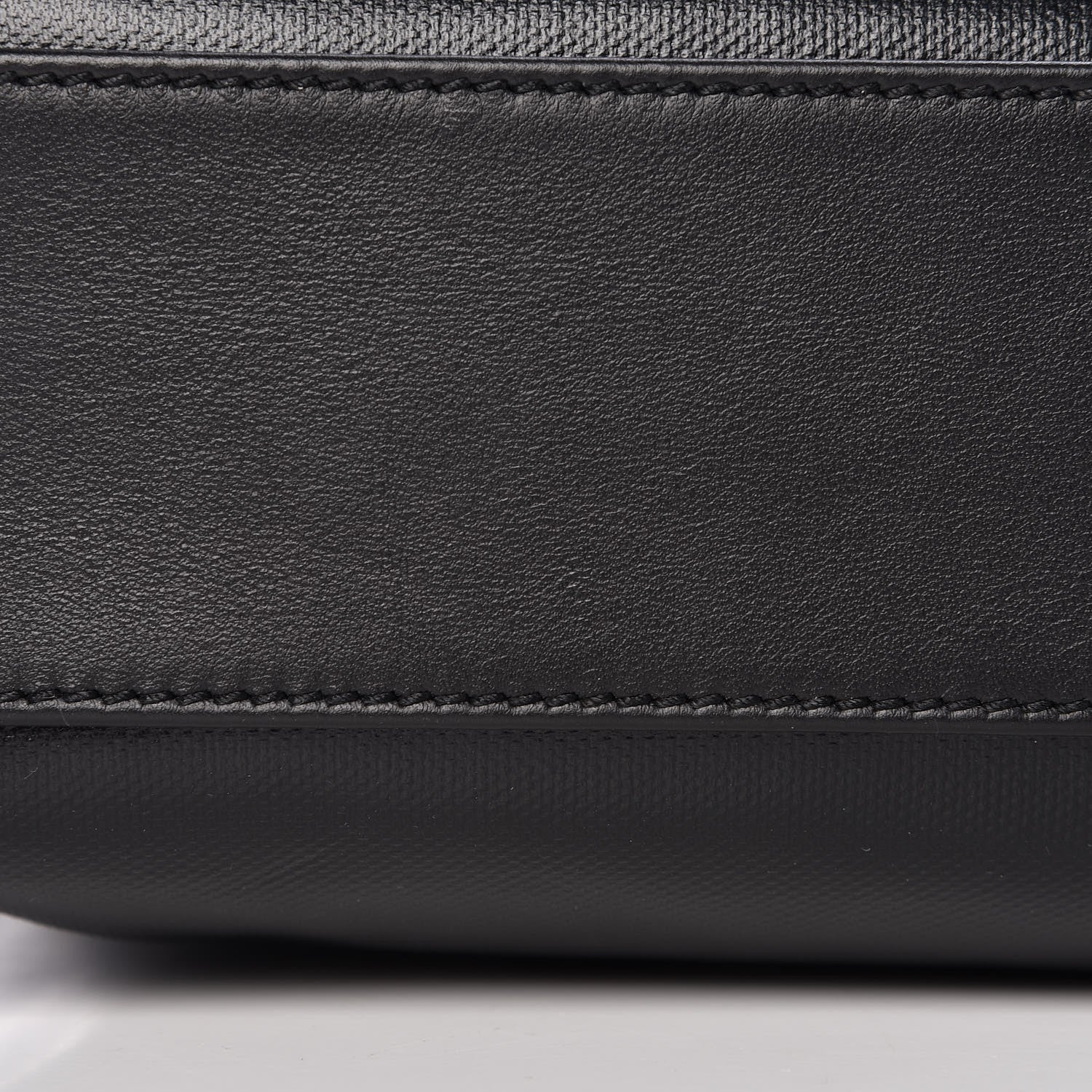 Dolce & Gabbana Calfskin Coated Canvas Logo Panel Messenger Black 14 of 14
