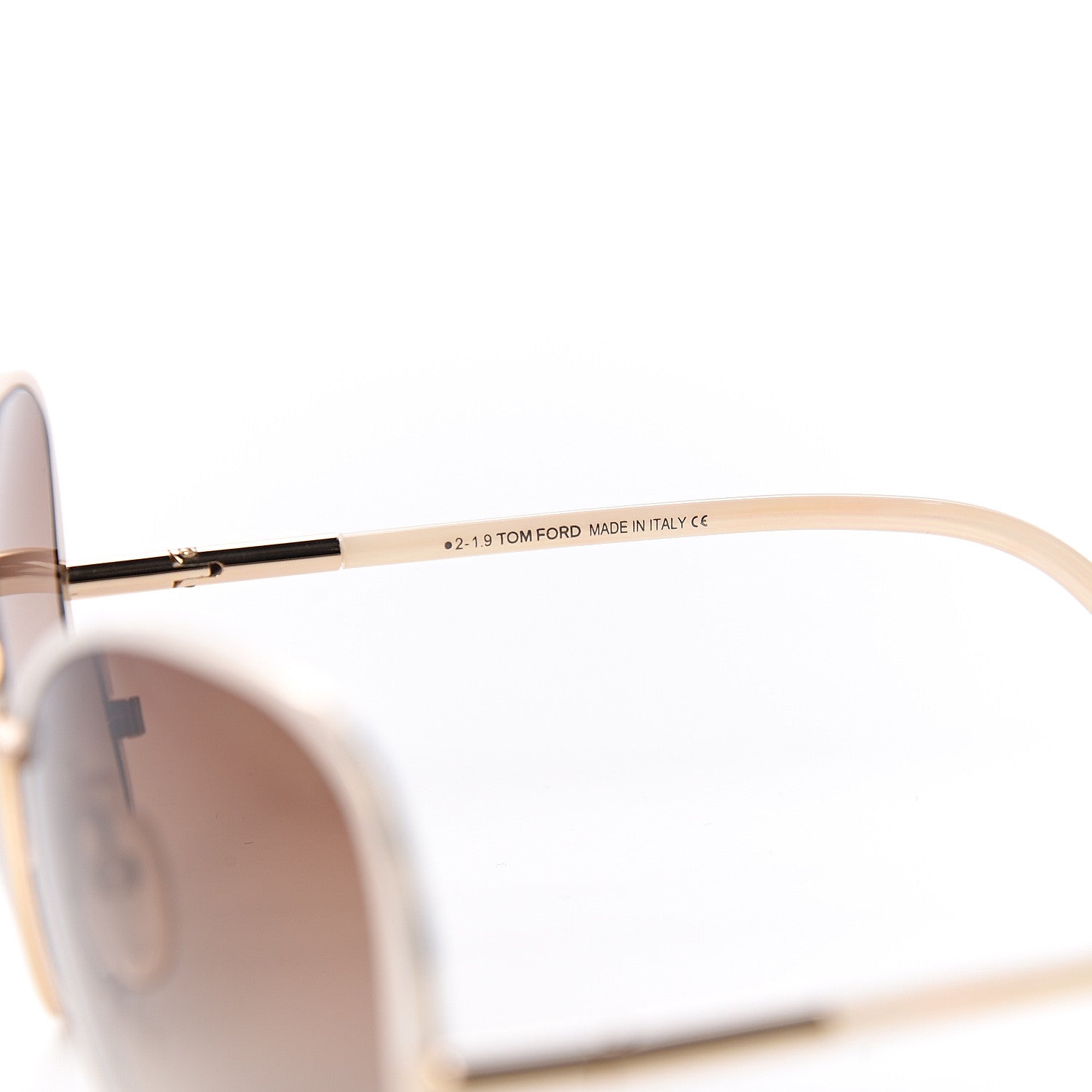 Tom Ford Solange Sunglasses TF319 Rose Gold White 6 of 7