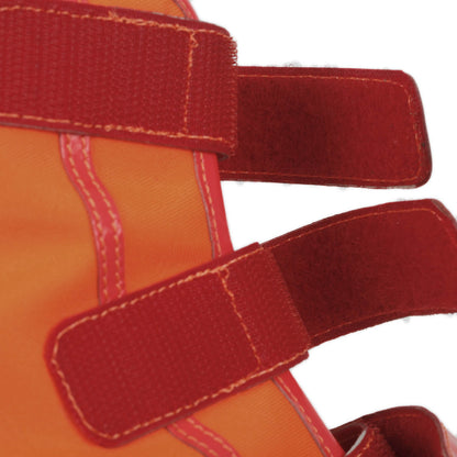 Louis Vuitton Nylon Calfskin High Top Sneakers Orange 8.5 8 of 14